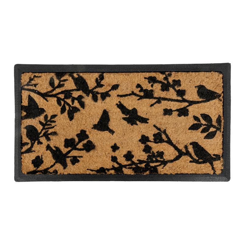 Paillasson coco oiseaux tapis d'entrée pour accueillir vos invités