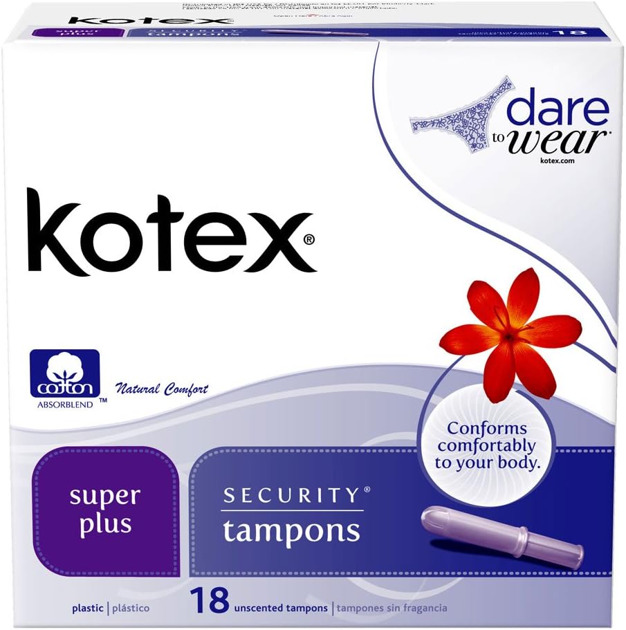 Buy U By Kotex Super Plus Security Tampons Super Plus 18 Ct Online In Turkey B000i0w1b8