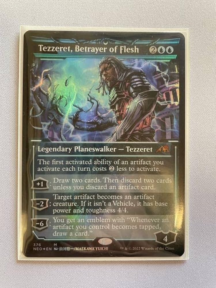 MTG 神河 肉体の裏切者、テゼレット ショーケース Foil 英語版 e9cb7210-135b-4f79-87a1-
