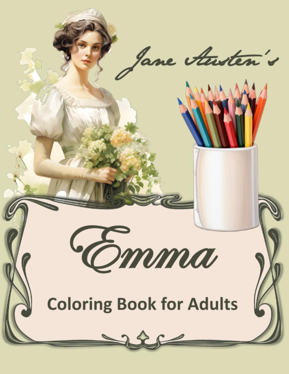 Jane Austen’s Emma: Coloring Book for Adults