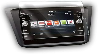 Ruiya Screen Protector Foils for 2018-2022 V W Tiguan 8 Inch GPS Navigation Infotainment Touchscreen VW Tiguan 2018+ Accessories 9HD Tempered Glass Compatible with 2018 2020 2021 2022 VW Tiguan