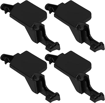 4PCS Microwave Door Actuator Universal Push Bar Mechanism - Release Button Rod - Latch Arm Repair Kit for Easy DIY Installation