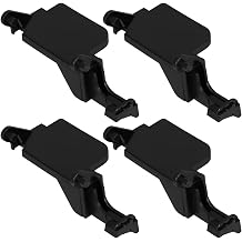 4PCS Microwave Door Actuator Universal Push Bar Mechanism - Release Button Rod - Latch Arm Repair Kit for Easy DIY Installation