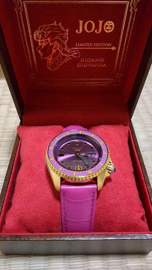 Amazon.co.jp: 時計 ジョジョの奇妙な冒険 黄金の風 ジョルノ  