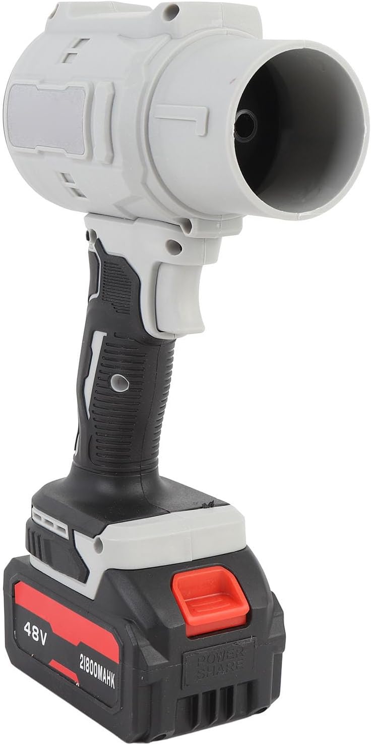 Cordless Dust Blower, 130000RPM Mini Jet Dry Blower with 2 x 21800mAh Battery and Charger for Computer Keyboard Cleaning, Car Drying, Outdoor Camping BBQ (US Plug)