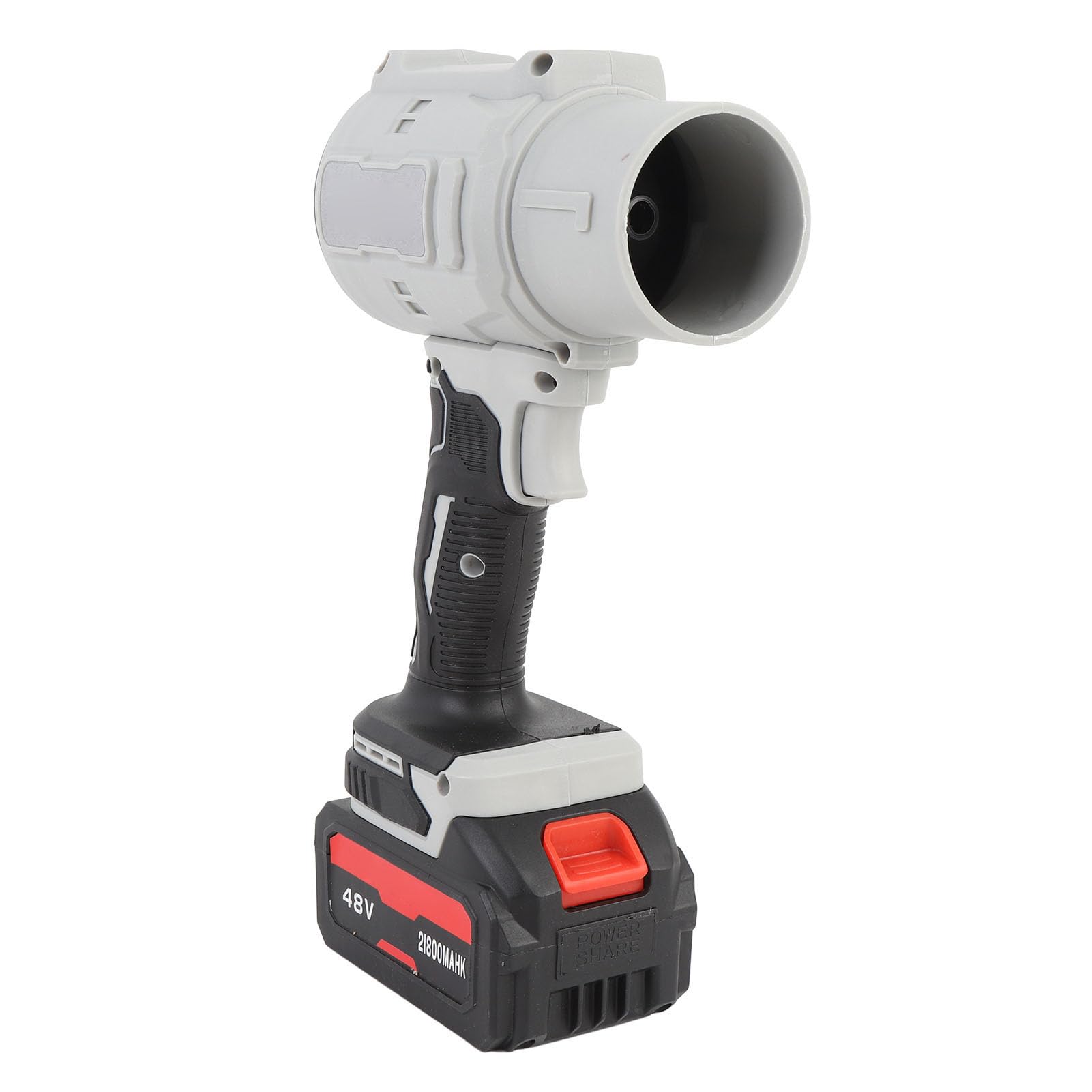 Soffiatore per Foglie Senza Fili, 130.000 Giri/min, Mini Soffiatore Ad Aria Compressa, per Pulire la Tastiera, Asciugare L'auto e Rimuovere la, con 2 Batterie da 21.800 MAh (Spina europea)