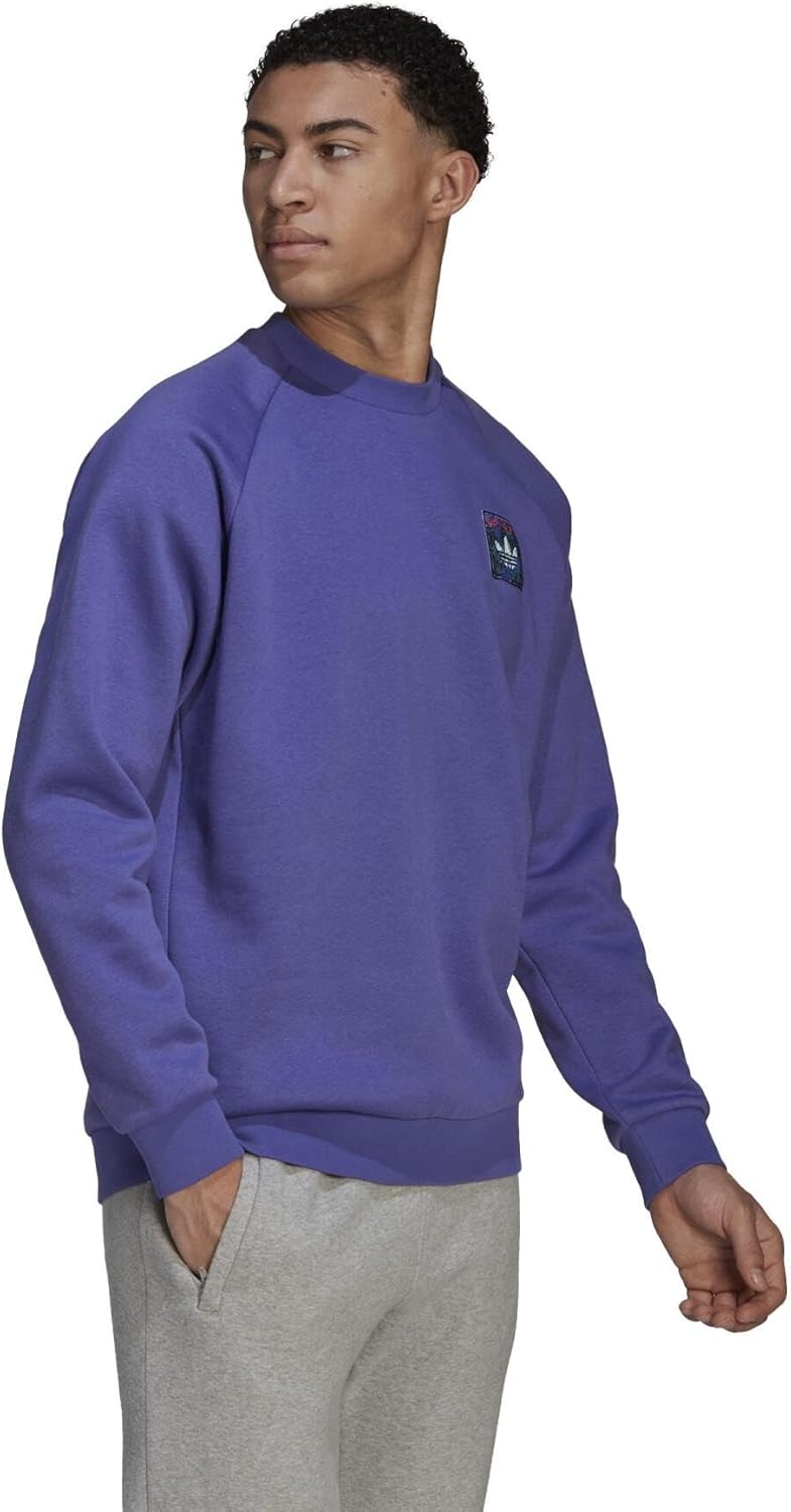 adidas Originals Men's Graphic Crew Sweatshirt - Image 3