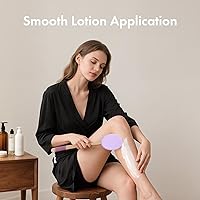 Vista 7 de AmazerBath Aplicador de Loción para Espalda, Pies, 4 Almohadillas Reemplazables con Mango Largo, Aplicador de Protector Solar para Espalda