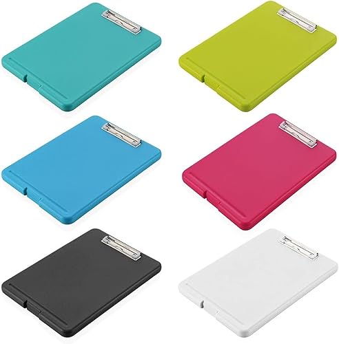 Miniatura 3 de Carpeta de archivos, portapapeles de almacenamiento de plástico, caja de archivos, carpeta de documentos, portapapeles, organizador de archivos de