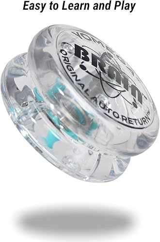 Miniatura 5 de Yomega The Original Brain - Yoyo profesional para niños y principiantes, retorno automático sensible, yoyo perfecto para trucos de cuerda + 2