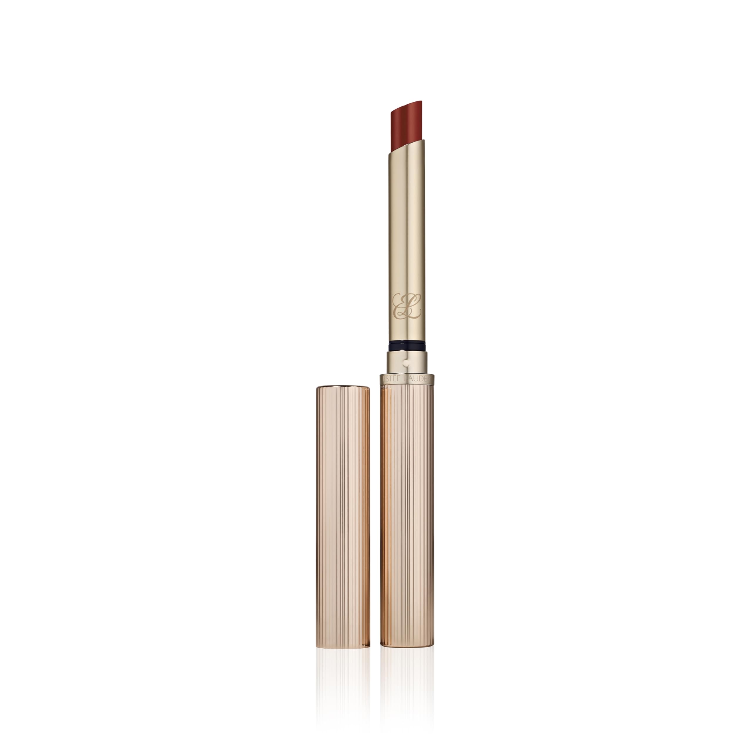 Estée Lauder Pure Color Explicit Long-Lasting Slick Shine Slim Lipstick | Plumping & Hydrating, 0.7 g