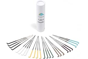 Needle Felting Needles with Storage Tube-25 Piece Variety Pack