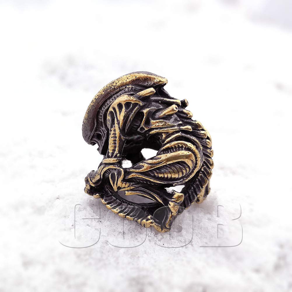 CooB 1Pcs/Lot EDC Paracord Bead Beads Pendant Charm Hair Beard. DIY