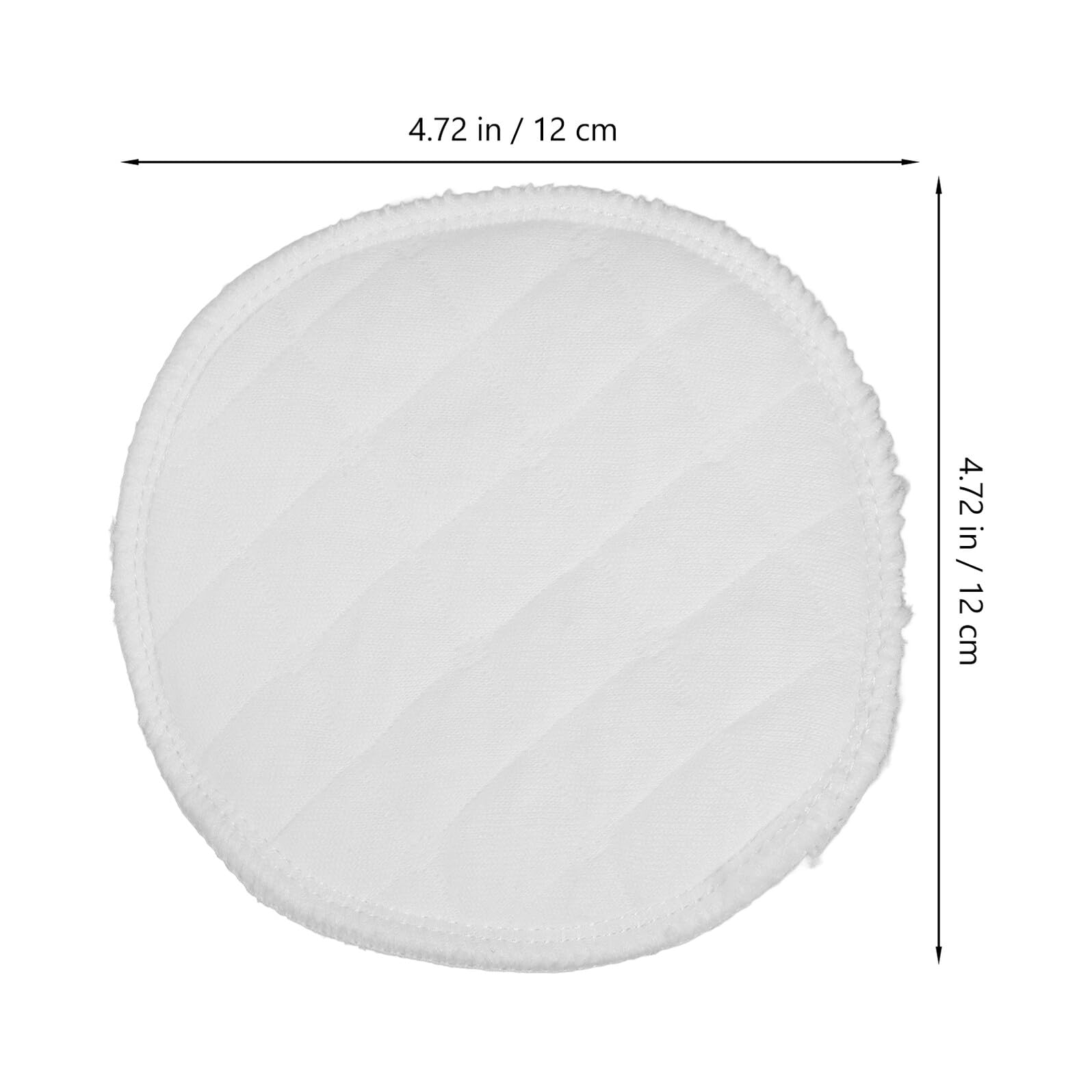 GALPADA 20 Pezzi Coppette Assorbilatte in Cotone Riutilizzabili Bianche, Lavabili e Assorbenti per Allattamento, per Uso Diurno e Notturno e Cura Post Parto