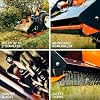Titan Attachments 3 Point 60 Flail Mower with Replaceable Forged Hammer Blades, PTO Powered 30-60HP Mowing Attachment for Category 1 Tractors and Loaders, Mulch up to 3 Diameter Wood