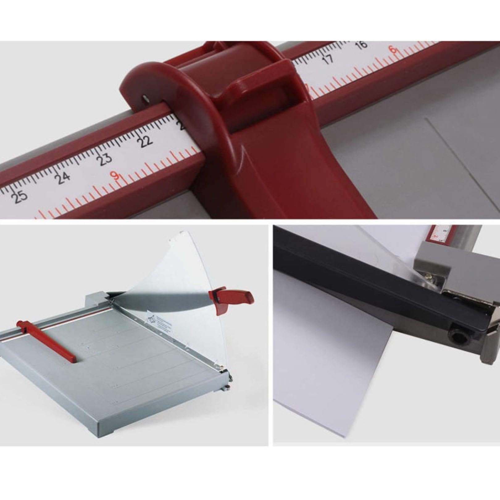 Taglierina per carta, A4/A3, resistente, per tagli netti su carta, foto, cartone, ideale per casa e ufficio