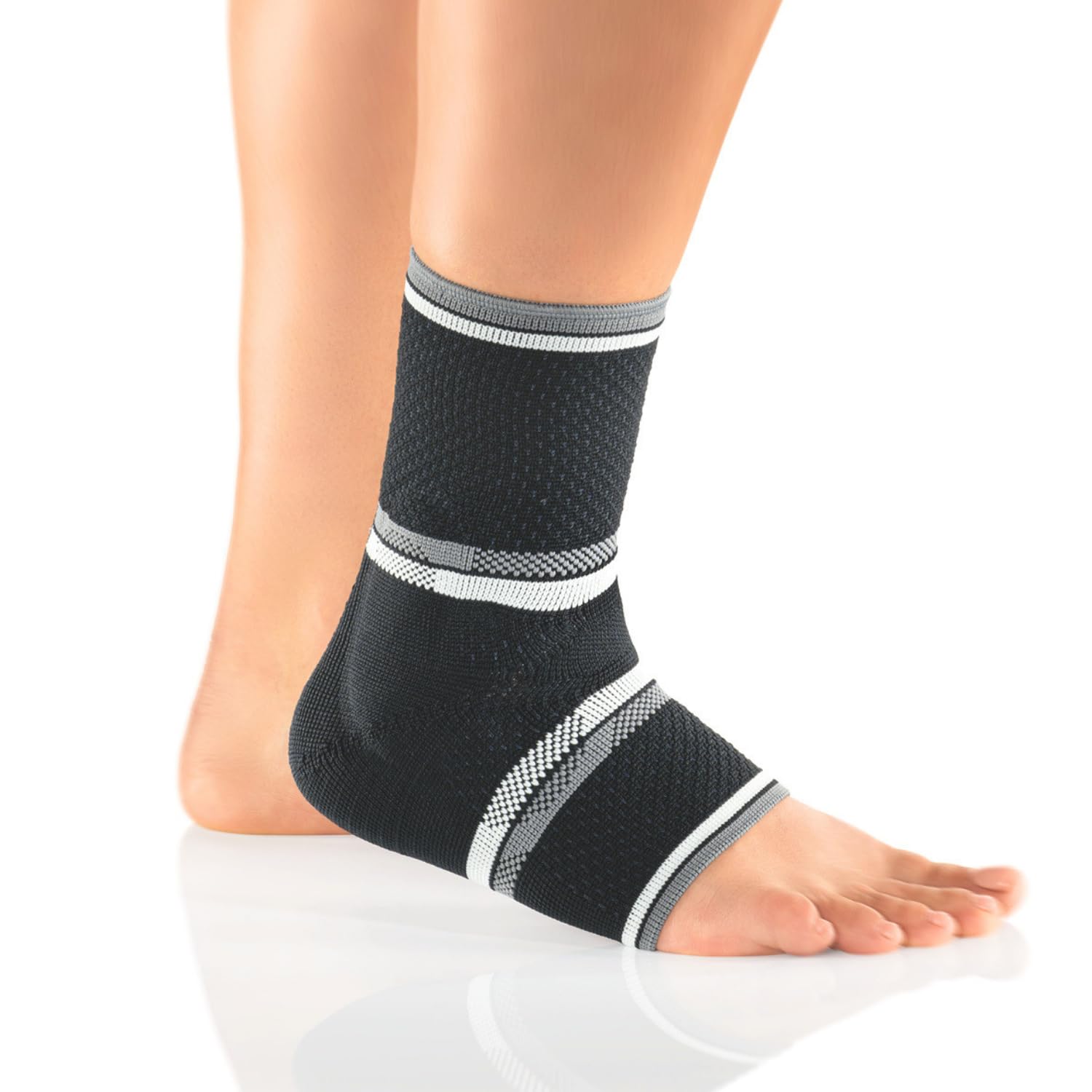 bort 054600 TaloStabil Eco Aktiv-Sprunggelnkbandage, schwarz, Gr. medium