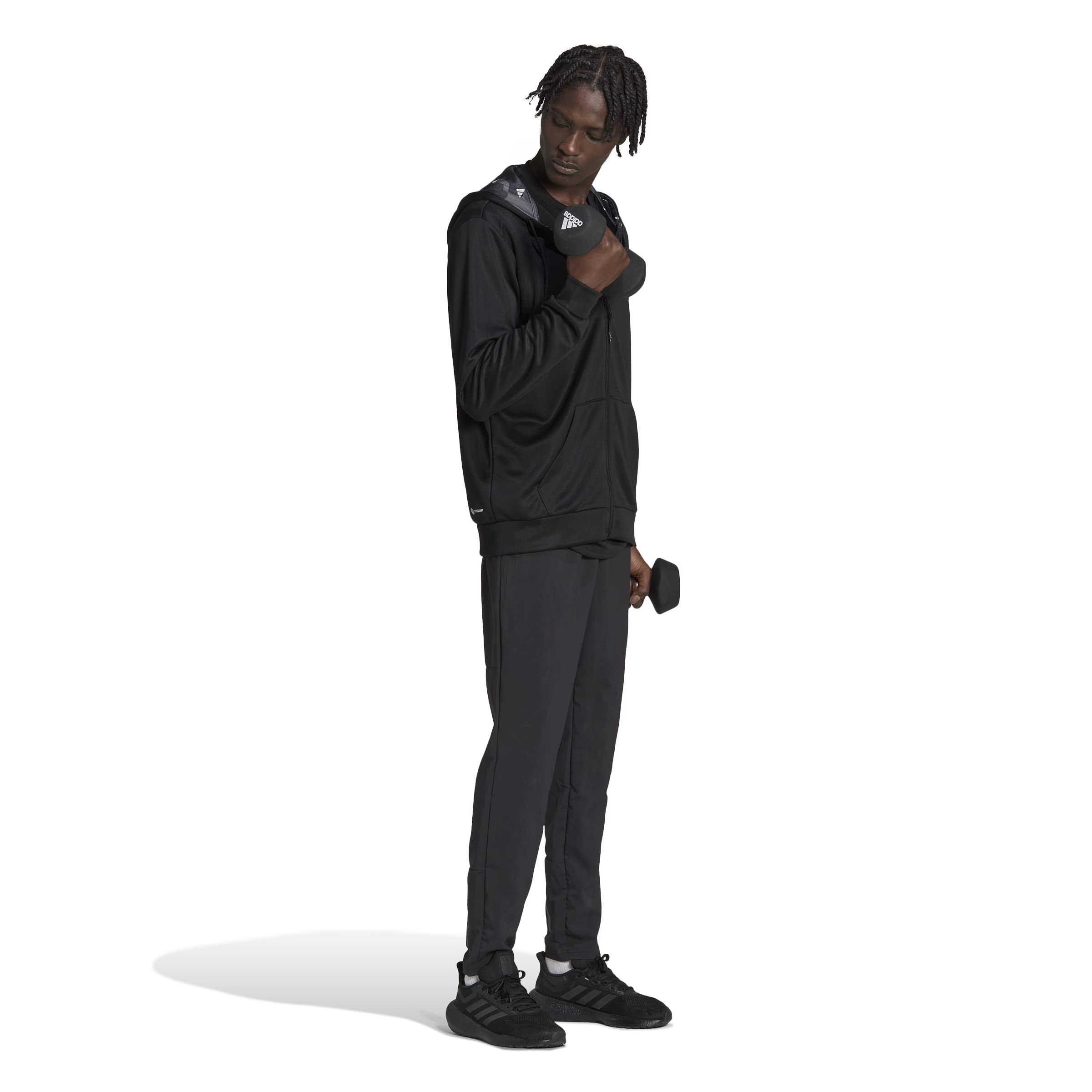 adidas Bluz z kapturem na suwak Mężczyźni Fz Tak