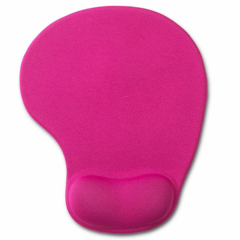 Office Mousepad with Gel Wrist Support - Ergonomic Gaming Desktop Mouse Pad Wrist Rest - Design Gamepad Mat Rubber Base for Laptop Computer -Silicone Non-Slip Special-Textured Surface (01Pink) — Amazon image 24