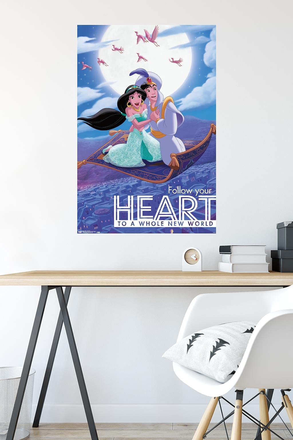 Amazon.com: Trends International Disney Aladdin - Carpet Ride Wall