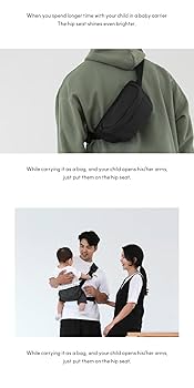 Amazon.com : [Malang Honey] BORNBOON Hip Seat 3in1 Baby