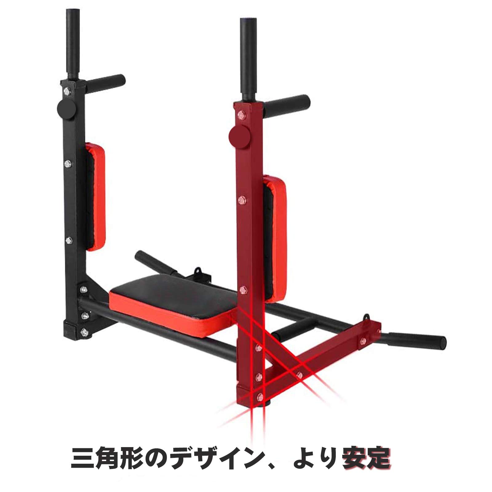 壁取り付け式プルアップバー Amazon | YEEGO 壁取り付け式懸垂バー プルアップバー ぶら下がり健康