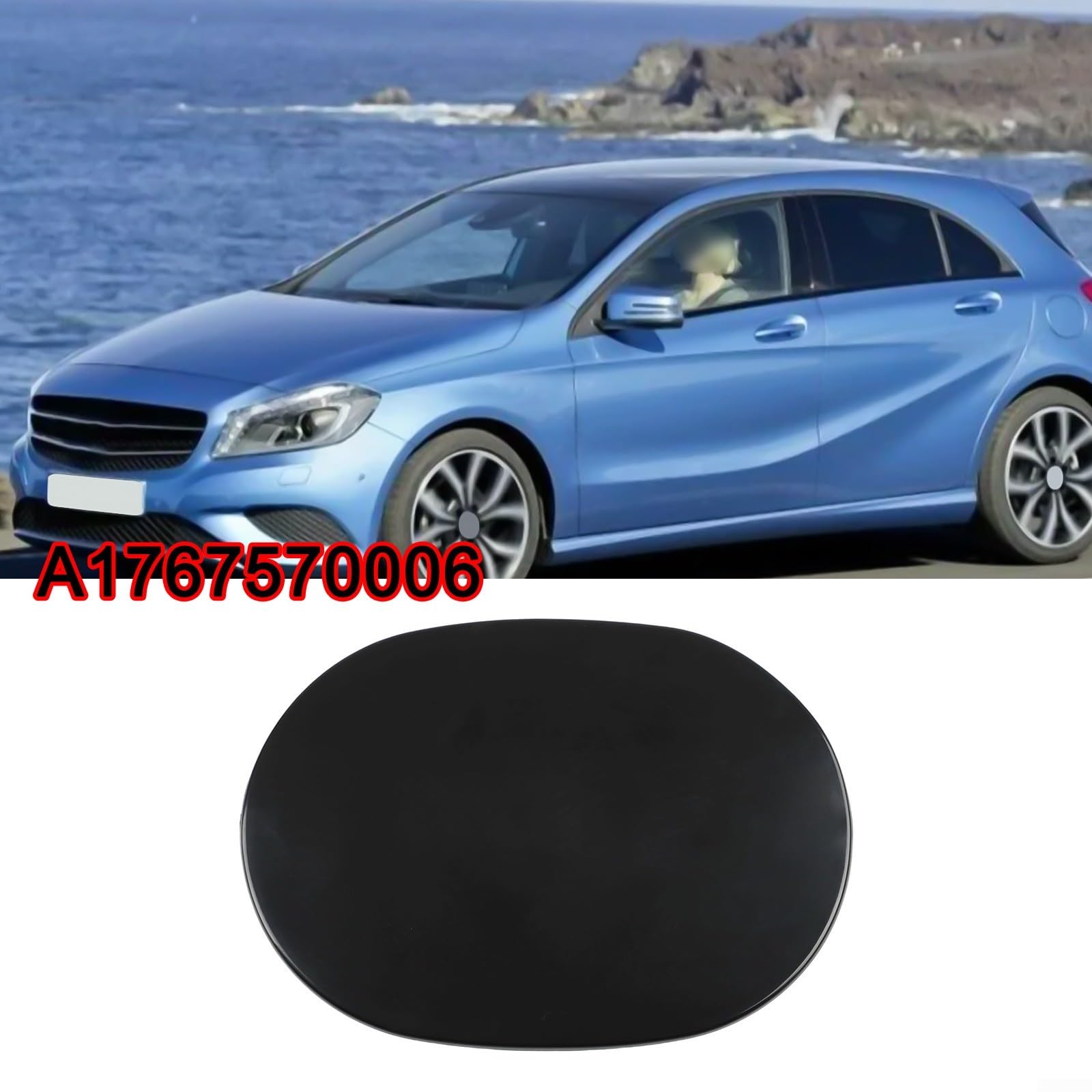 Couvercle de réservoir de carburant de rechange pour Mercedes W176 Classe A, numéro OEM A1767570006 pour modèles A176