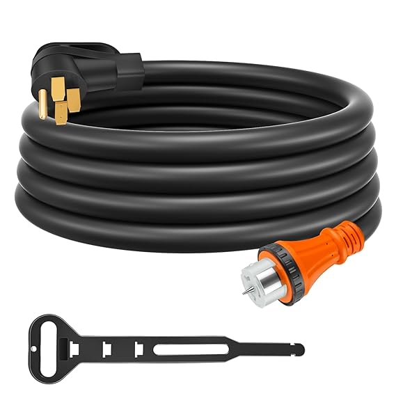 50 Amp Generator Cord 15 Feet, NEMA 14-50p to CS6364