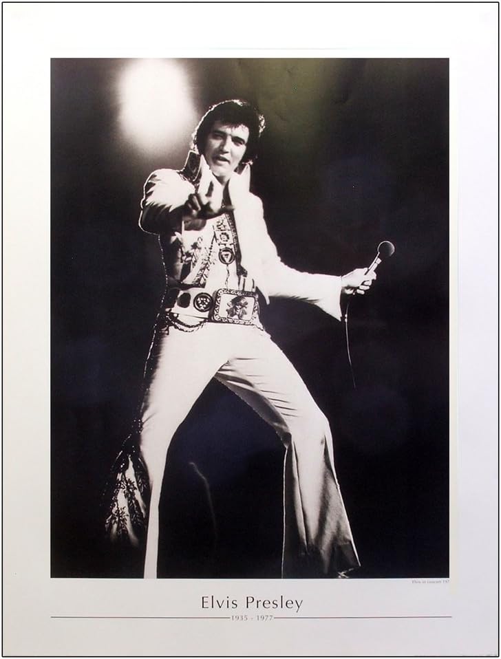 Elvis Presley Poster Print Size - 80x60cm