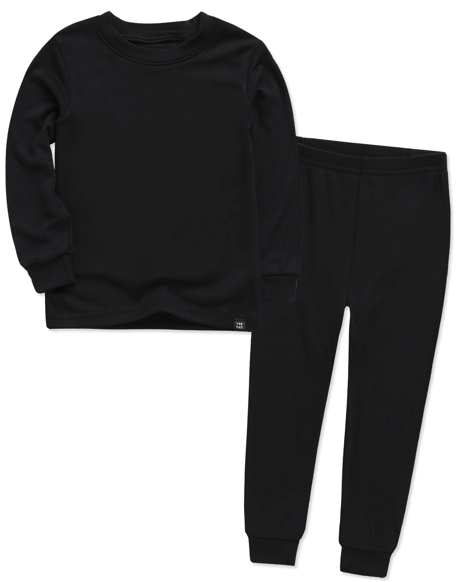 VAENAIT 6M-12Y Toddler Toddler Kids Toddler Girls Boys Soft Comfy Modal Tencel Solid Raglan Sleepwear Pajamas Pjs 2pcs Set