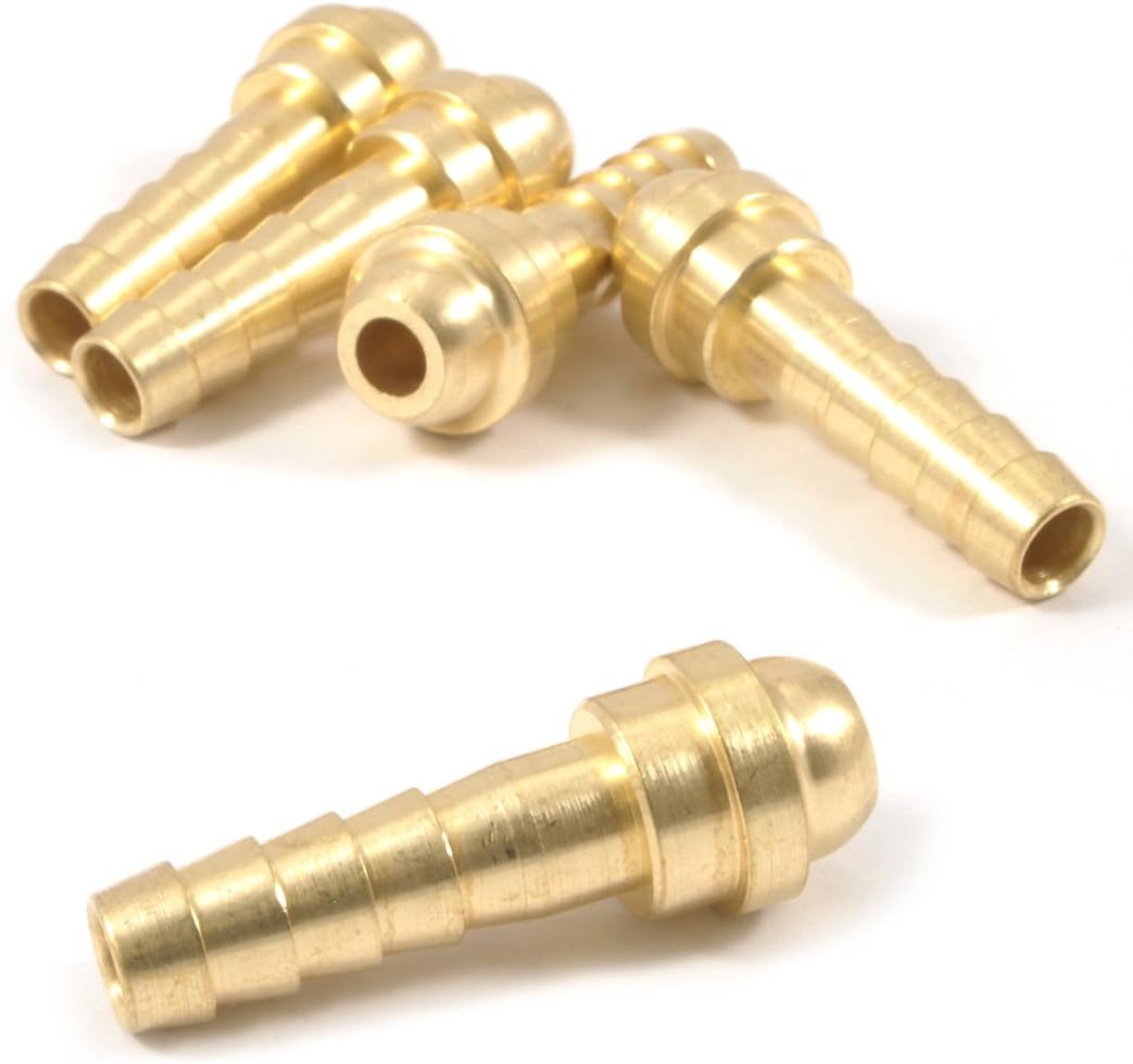 Forney 86137 Oxygen Acetylene Hose Repair Parts, Nipple, 1/4-Inch, 5-Pack