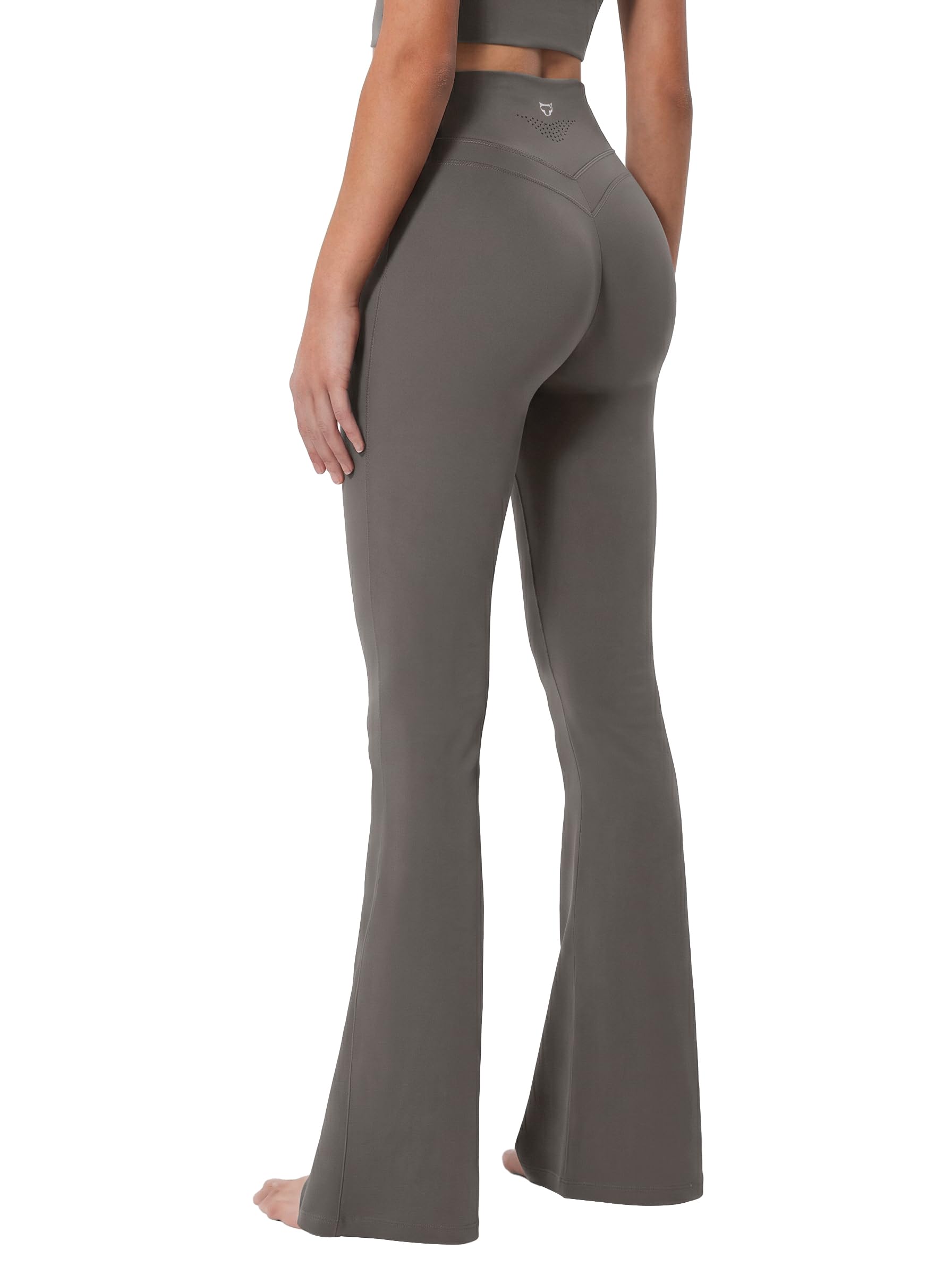 TomTiger Flare Leggings for Women Bootcut Yoga Pants with Tummy Control High-Waisted and Wide Leg