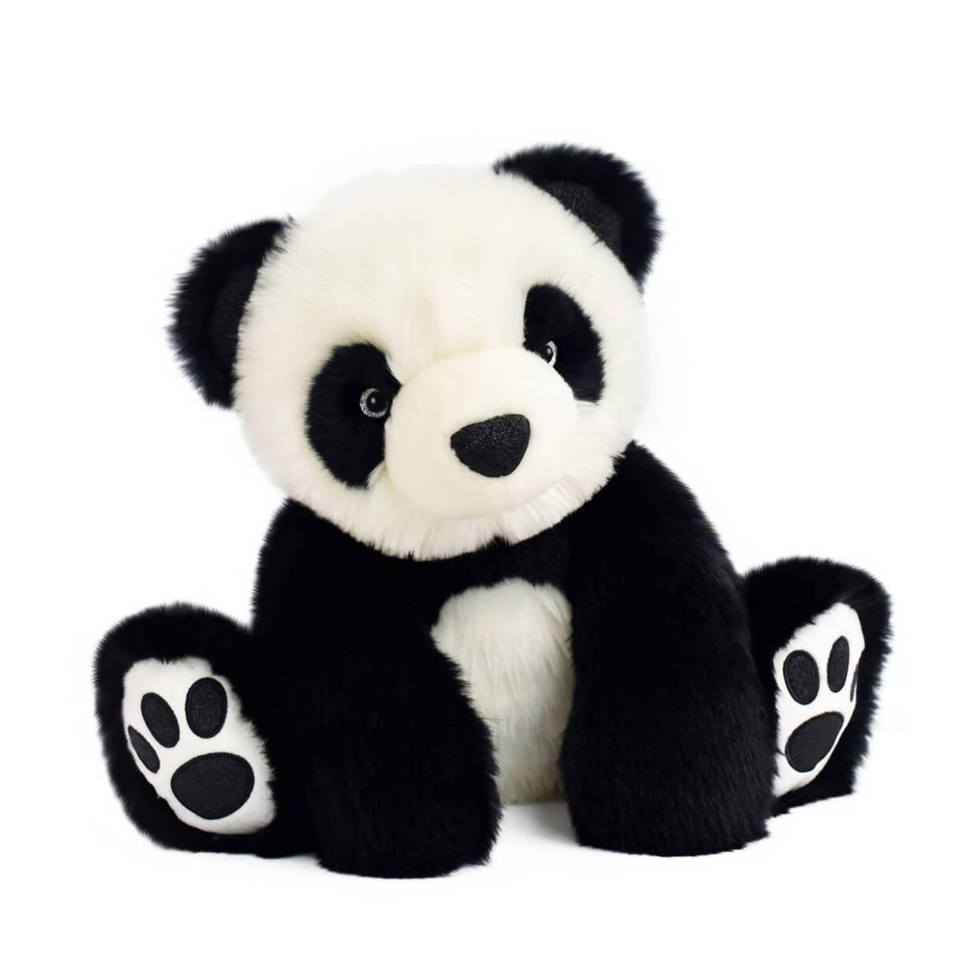 Peluche Panda Roux - Histoire D'Ours - 20 Cm - Les Authentiques - Fourrure Douce - Boîte Cadeau - Lavable En Machine