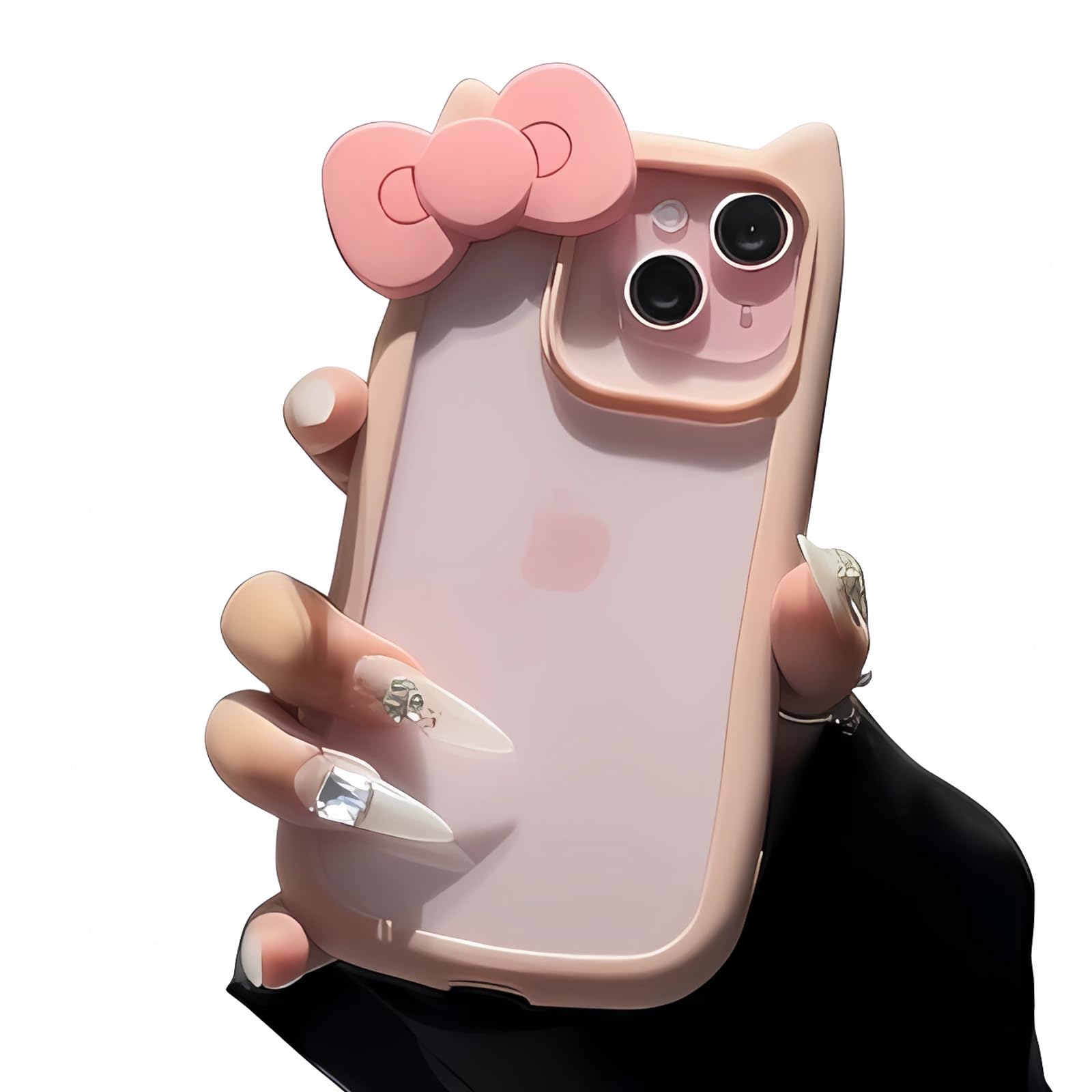 Amazon.co.jp: NICEHOLI iPhone 13用 ケース ハローキティ 立体 可愛い