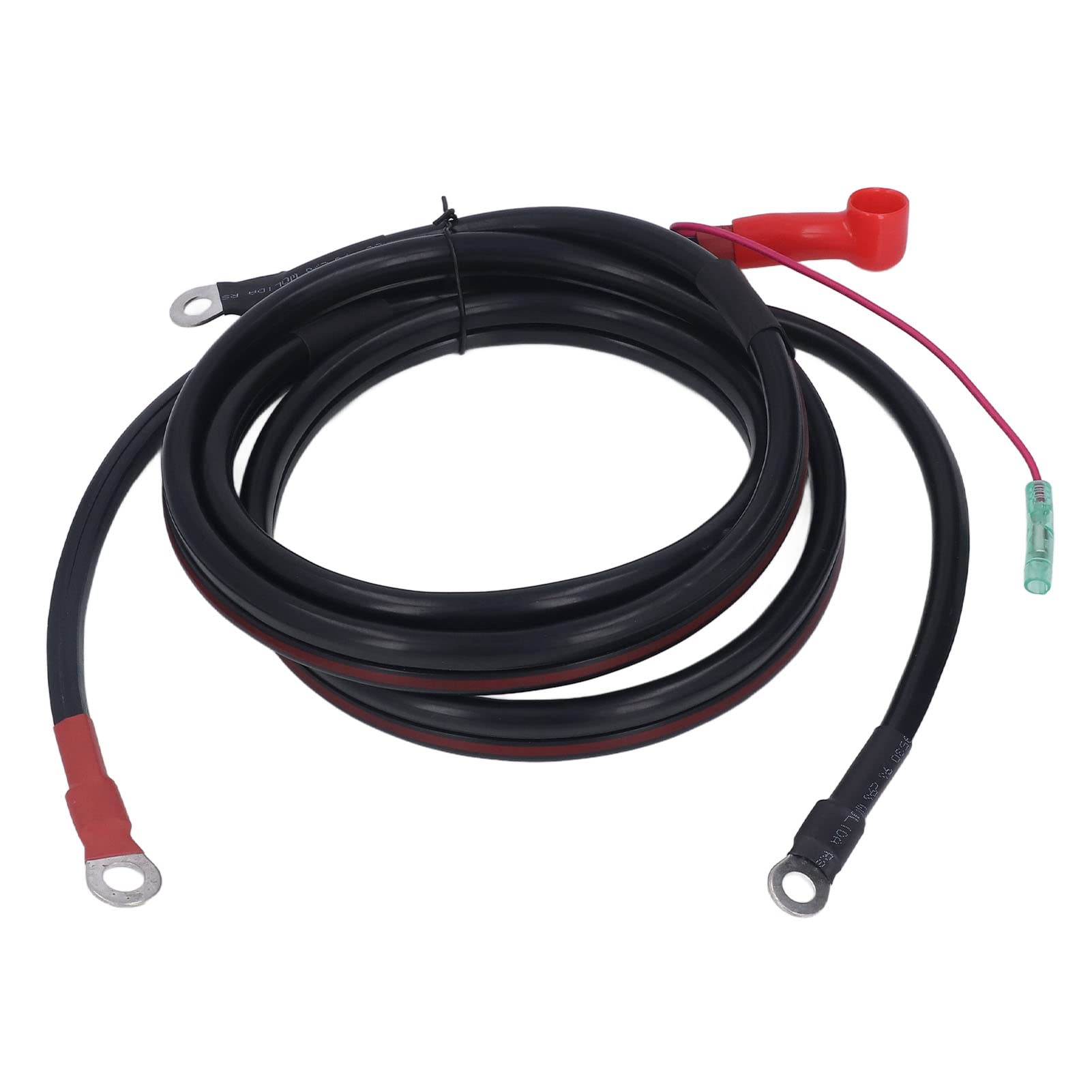Dioche Câble de Batterie de Remplacement en Cuivre Pur Outbo2M pour Moteur Hors-bord Parsun - étanche et Anti-poussière, Facile à Installer
