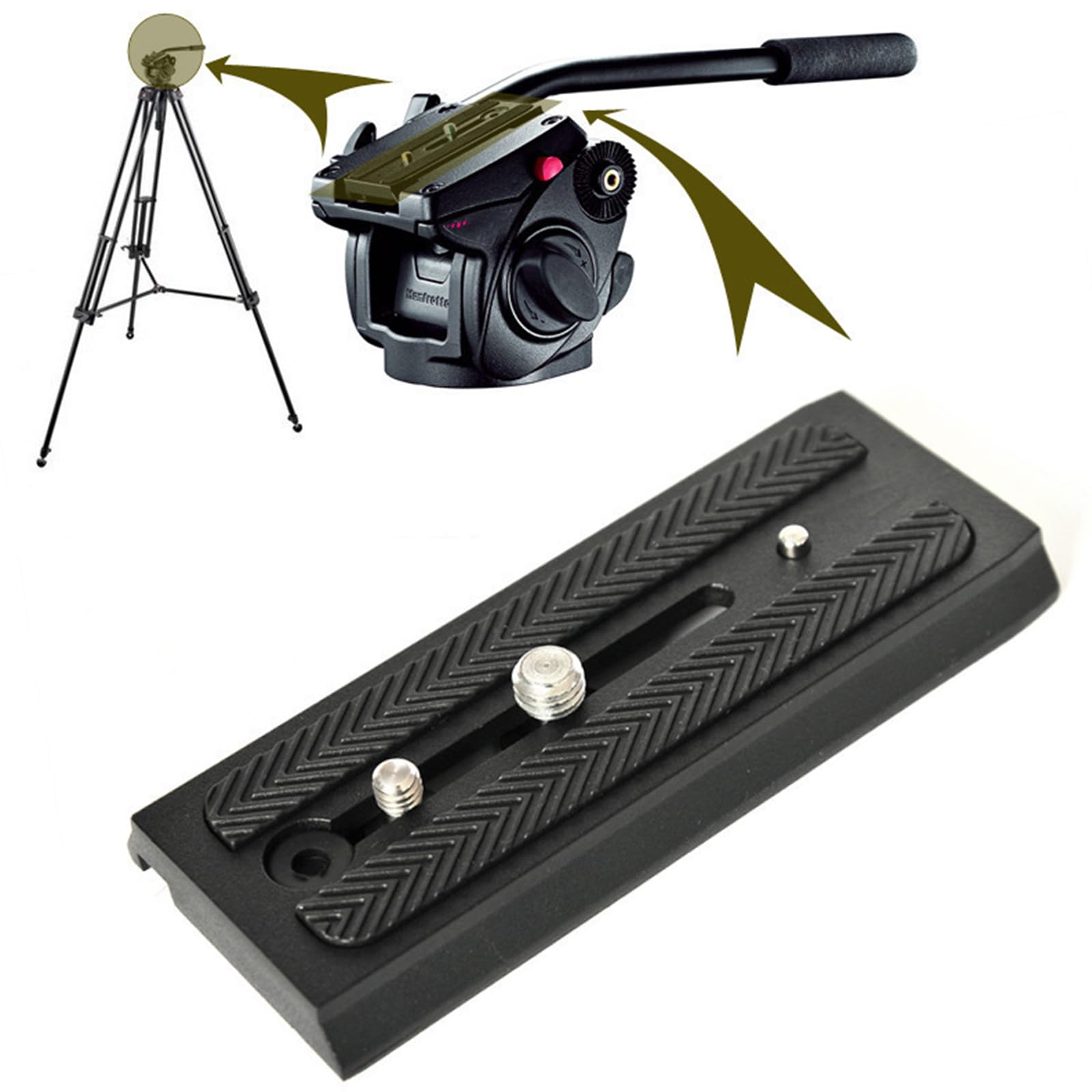 Amazon | W-LOVNESTカメラクイックリリースプレート 1/4 