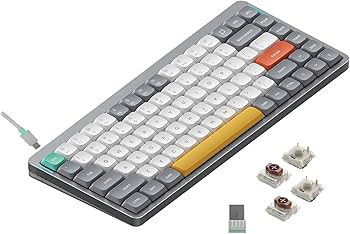 【フルセット】Nuphy AIR75 赤軸 NuPhy Air75レビュー。MacでもWindowsでも使える可愛い