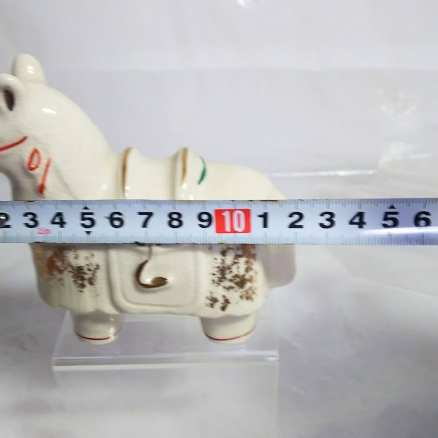 Amazon.co.jp: たち吉 縁起物 午 置物 馬 陶器 午年 干支