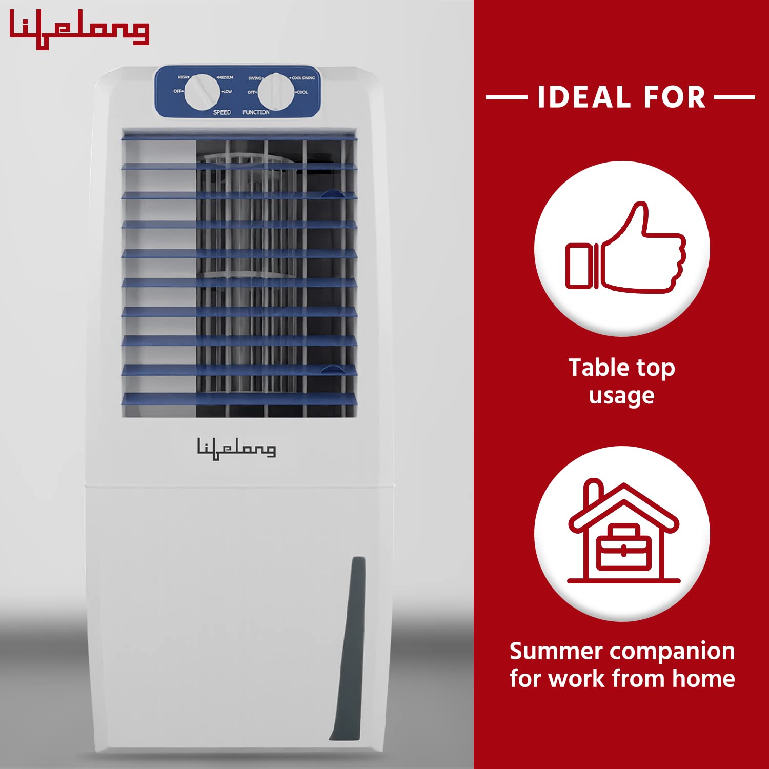 Buy Lifelong LLAC10 RegalCool Air Cooler 12L ; with Water Level