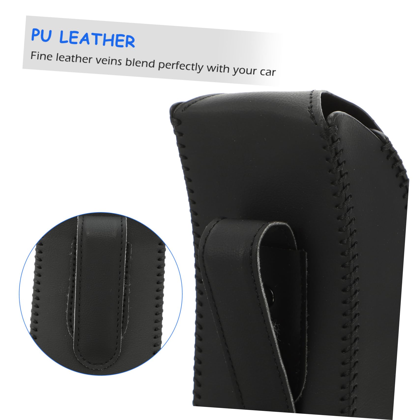 SOLUSTRE 3pezzi Porta Occhiali Da Sole Per Auto Scatola Pratica Da Montare Sul Parabrezza Con Design Elegante e Spazio Aggiuntivo Per Occhiali e Accessori Custodia Leggera e Versatile Per