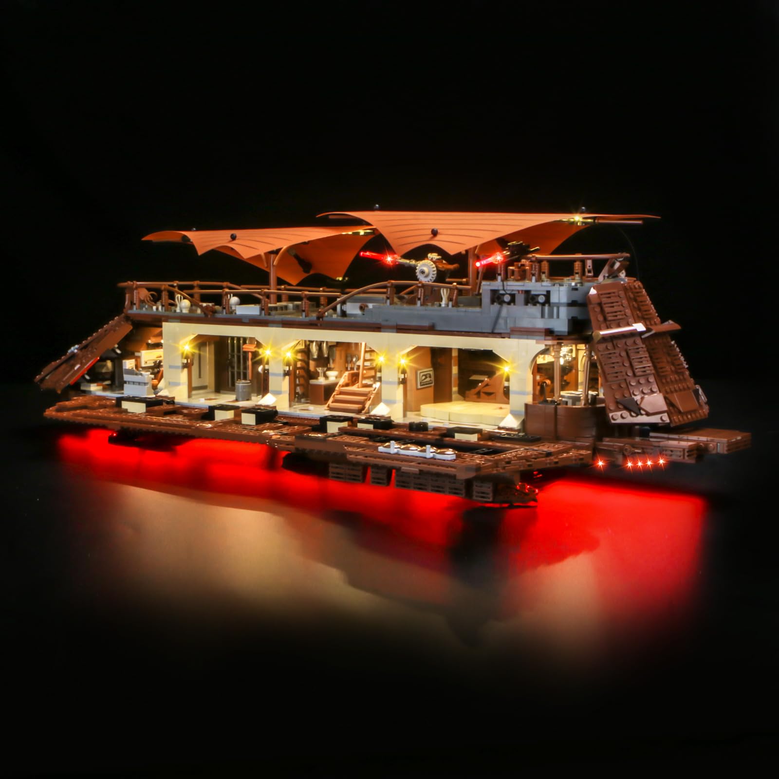 Led Light Set Compatible with Lego 75397 Jabba's Sail Barge(No Model) - Image 2