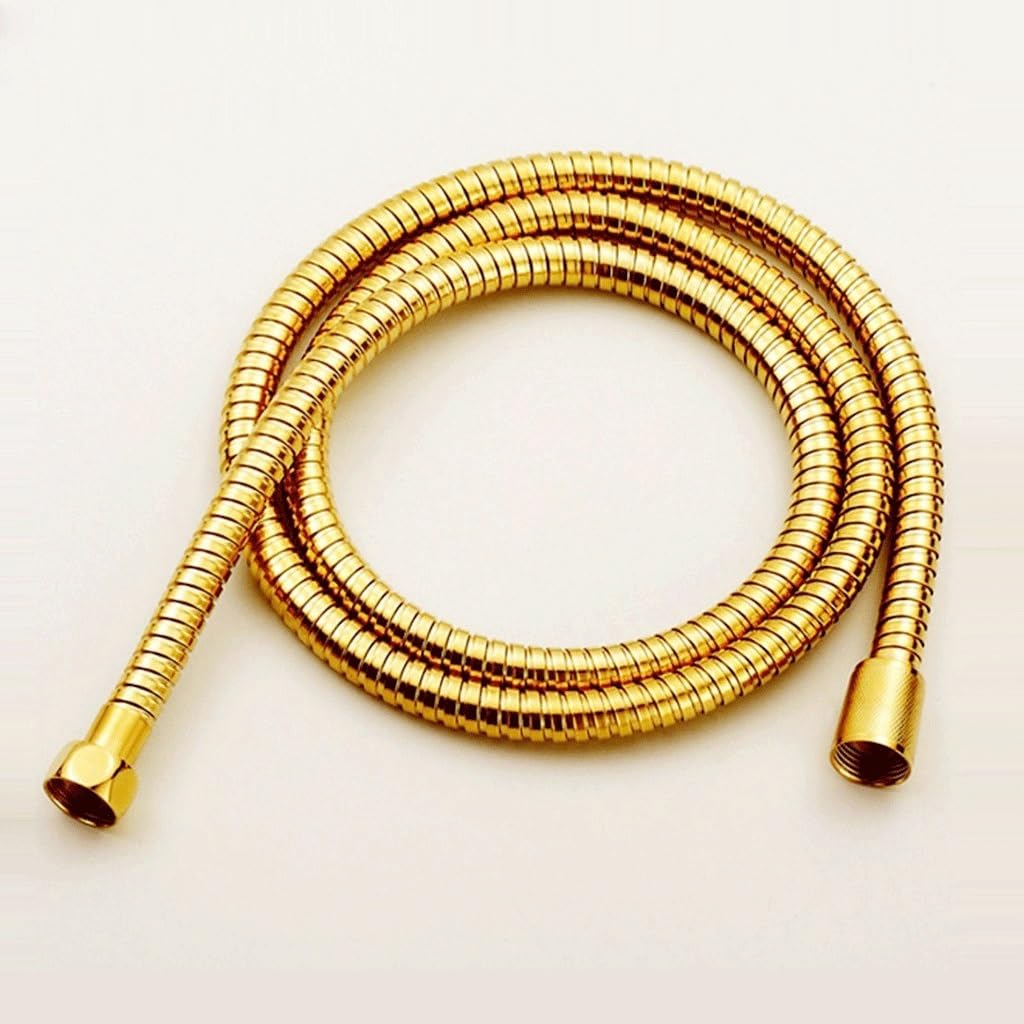 Stainless Steel Flexible Shower Hose Pipe Double Lock with EPDM Inner Tubes, for Shower Head Showers Pipes(150cm)