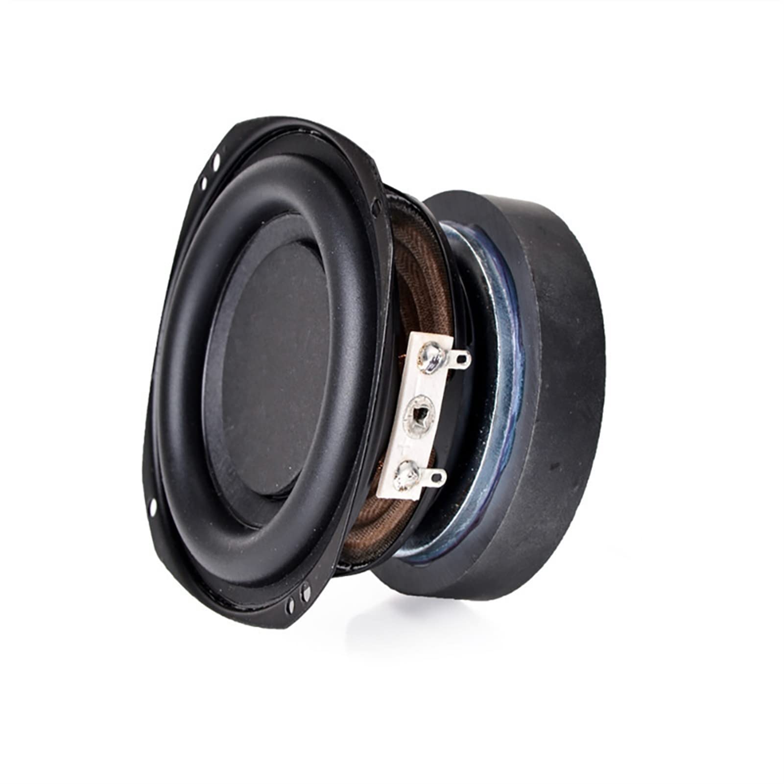 Altavoz Bluetooth Subwoofer de 3 Pulgadas, Altavoz de Alto Rendimiento de 8Ohm y 20W, Altavoces de Woofer con Borde de Goma de 20 núcleos para Piezas de Bricolaje, 1 ud.