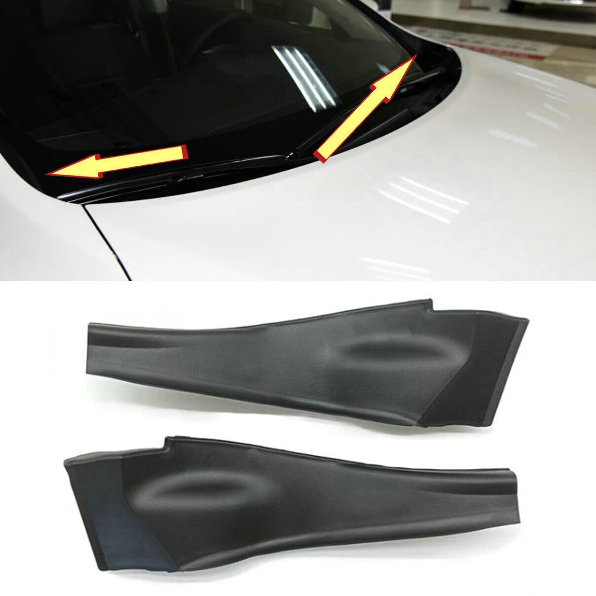 Amazon.com: Car Corner Windshield Wiper Cowl Cover For Nissan