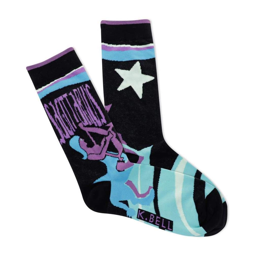 K. Bell Socks womens Horoscope Novelty Crew Socks, Sagittarius (Black), One Size