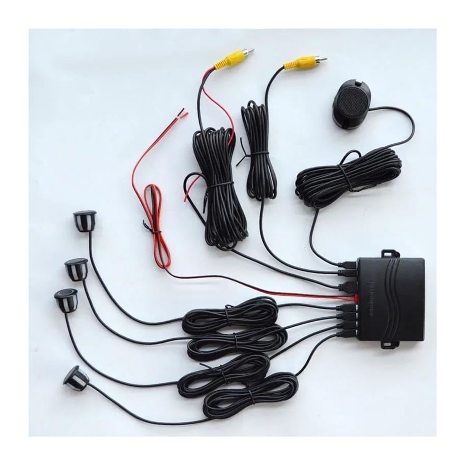Radar Recul Arrière pour Voiture Capteurs Stationnement Assistance Alerte Sonore Surveillance Utilisation Véhicule Caméra Système De Radar De Recul(B)
