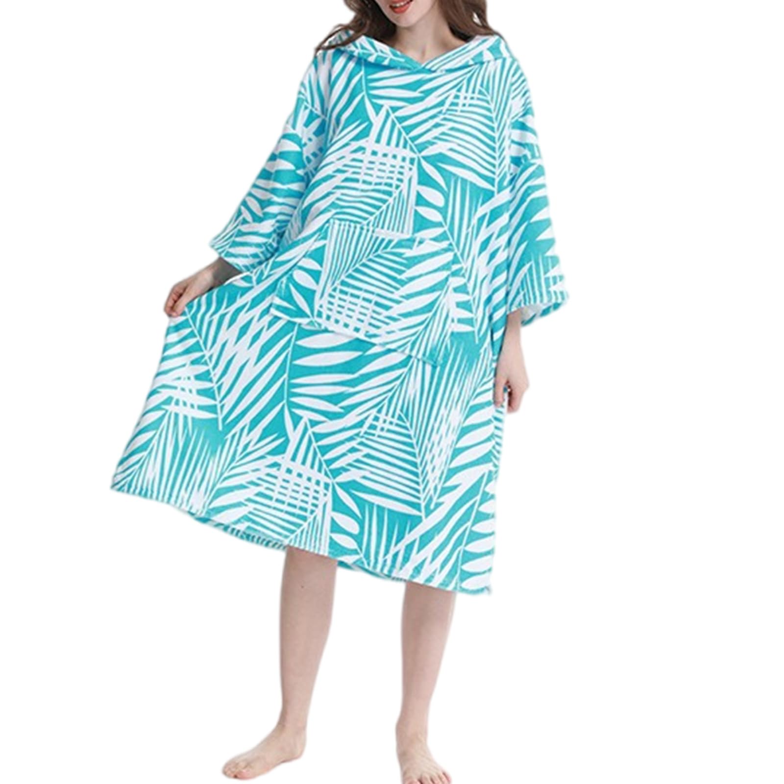 Poncho à capuche pour homme et femme, surf, natation, combinaison en néoprène, séchage rapide