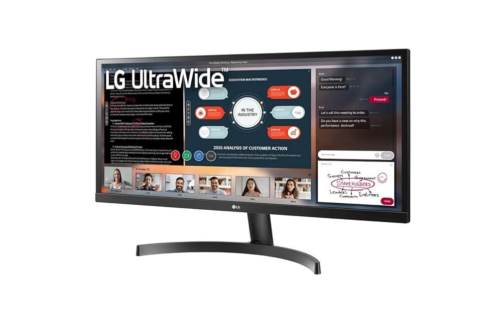 LG 29WL50S 29インチ フルHD IPSモニター LG 29WL50S 29-inch Full-HD Ultrawide IPS Monitor with Dual