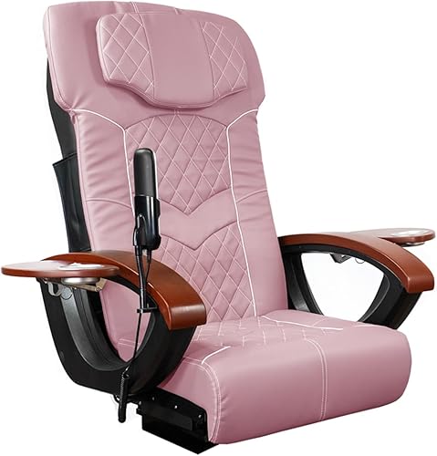 Miniatura 6 de Juego de fundas de cojín para silla de pedicura de tamaño universal para sala de uñas, pedicura, spa, silla de masaje, repuesto universal para todos