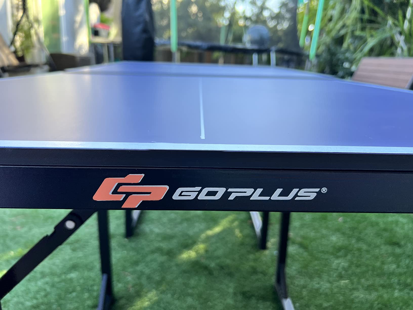 26/mo Finance GYMAX Folding Table Tennis Table, Portable Free